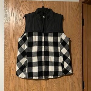 Gently used size XXL Buffalo plaid vest.